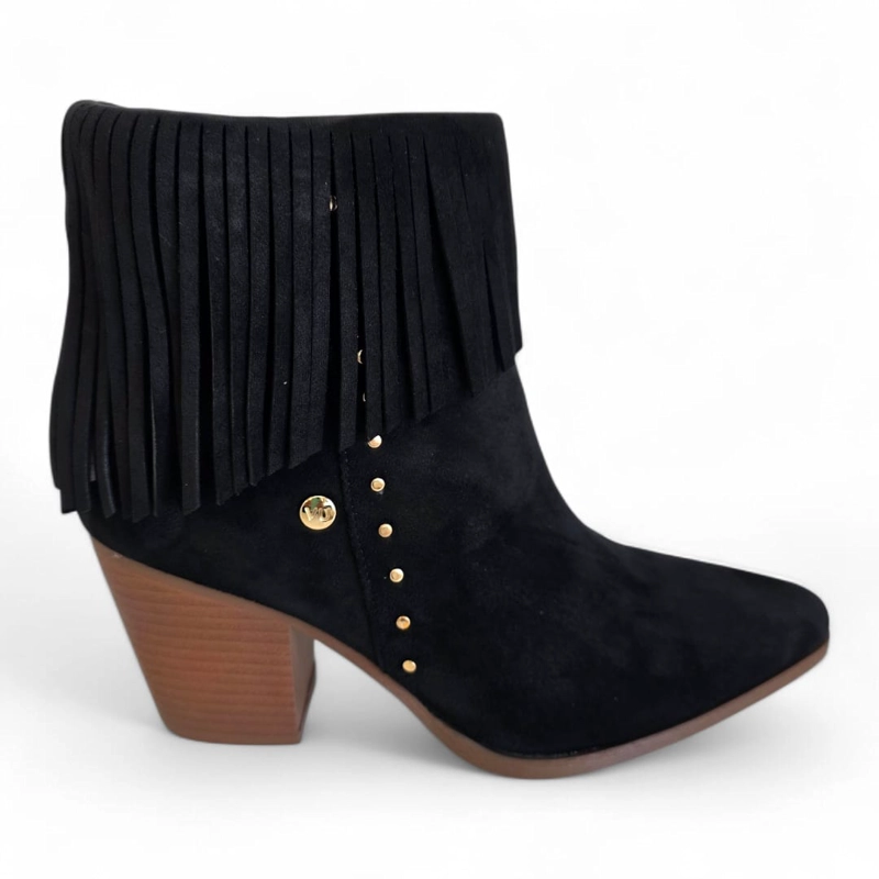 BOTIN MUJER VIA UNO WESTWINTER FOX NEGRO 38