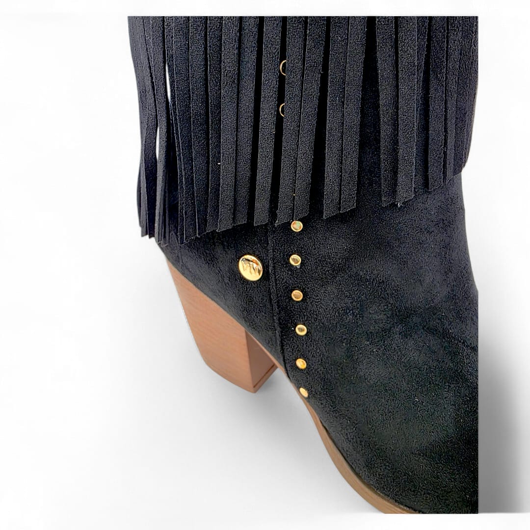 BOTIN MUJER VIA UNO WESTWINTER FOX NEGRO - 3