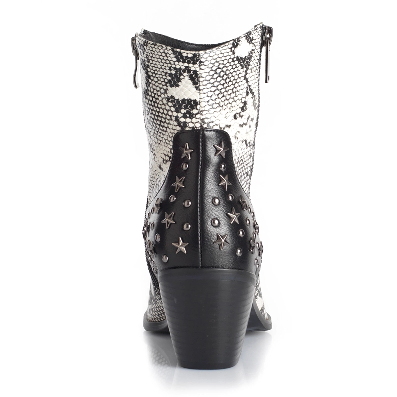 BOTIN MUJER VIA UNO WESTWINTER OUTLAW SNAKE - 2