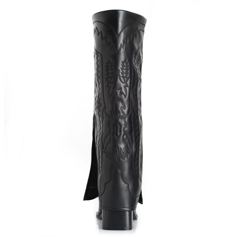 BOTA MUJER VIA UNO WESTWINTER GOLD NEGRO - 2