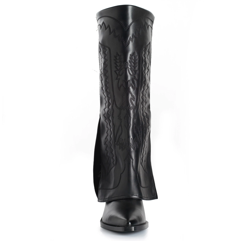 BOTA MUJER VIA UNO WESTWINTER GOLD NEGRO - 3