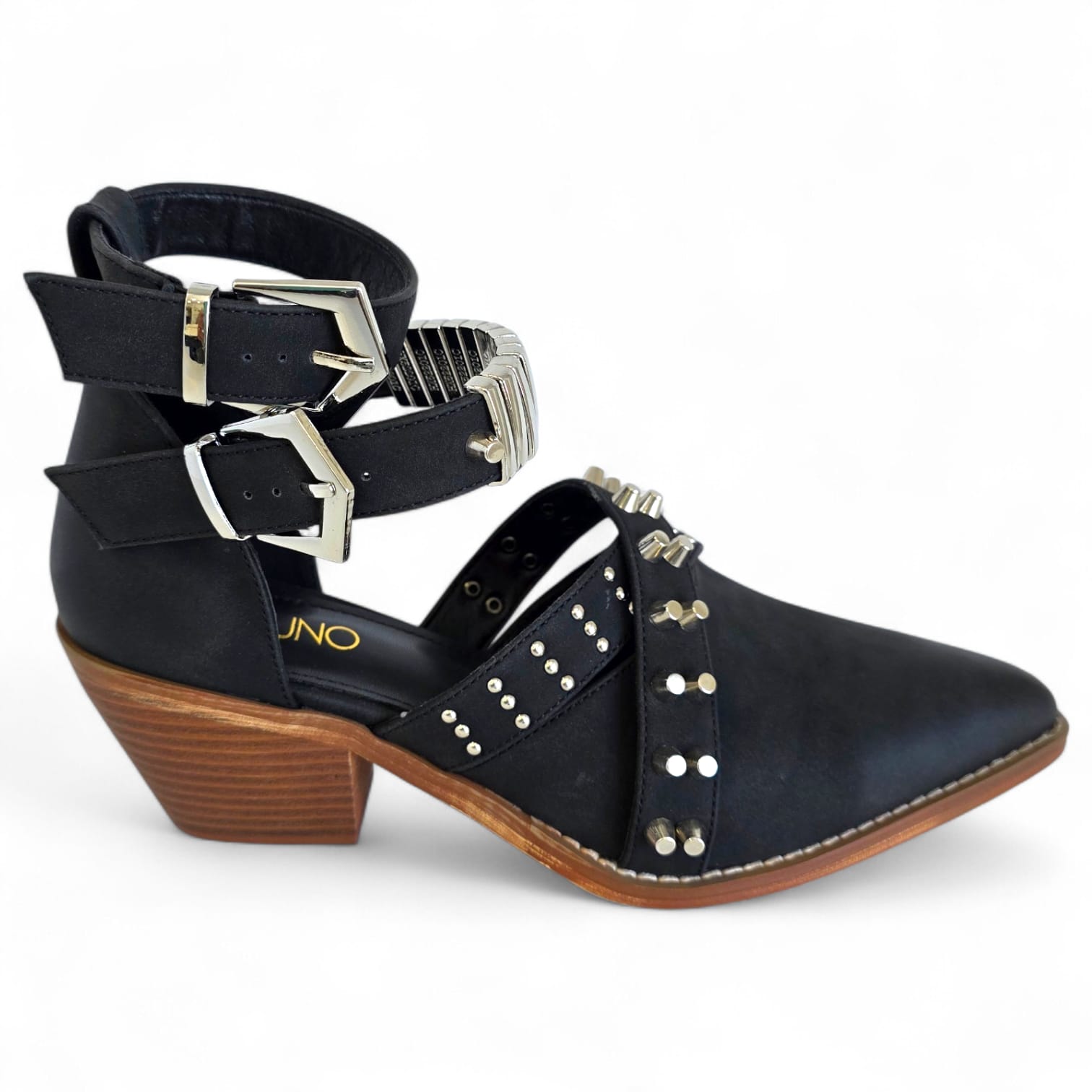 BOTIN MUJER VIA UNO WESTWINTER COYOTE NEGRO - 1