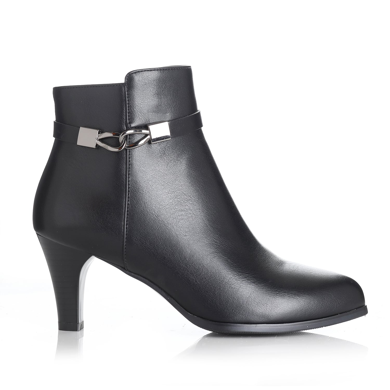 BOTIN MUJER VIA UNO WESTWINTER ICY NEGRO - 1