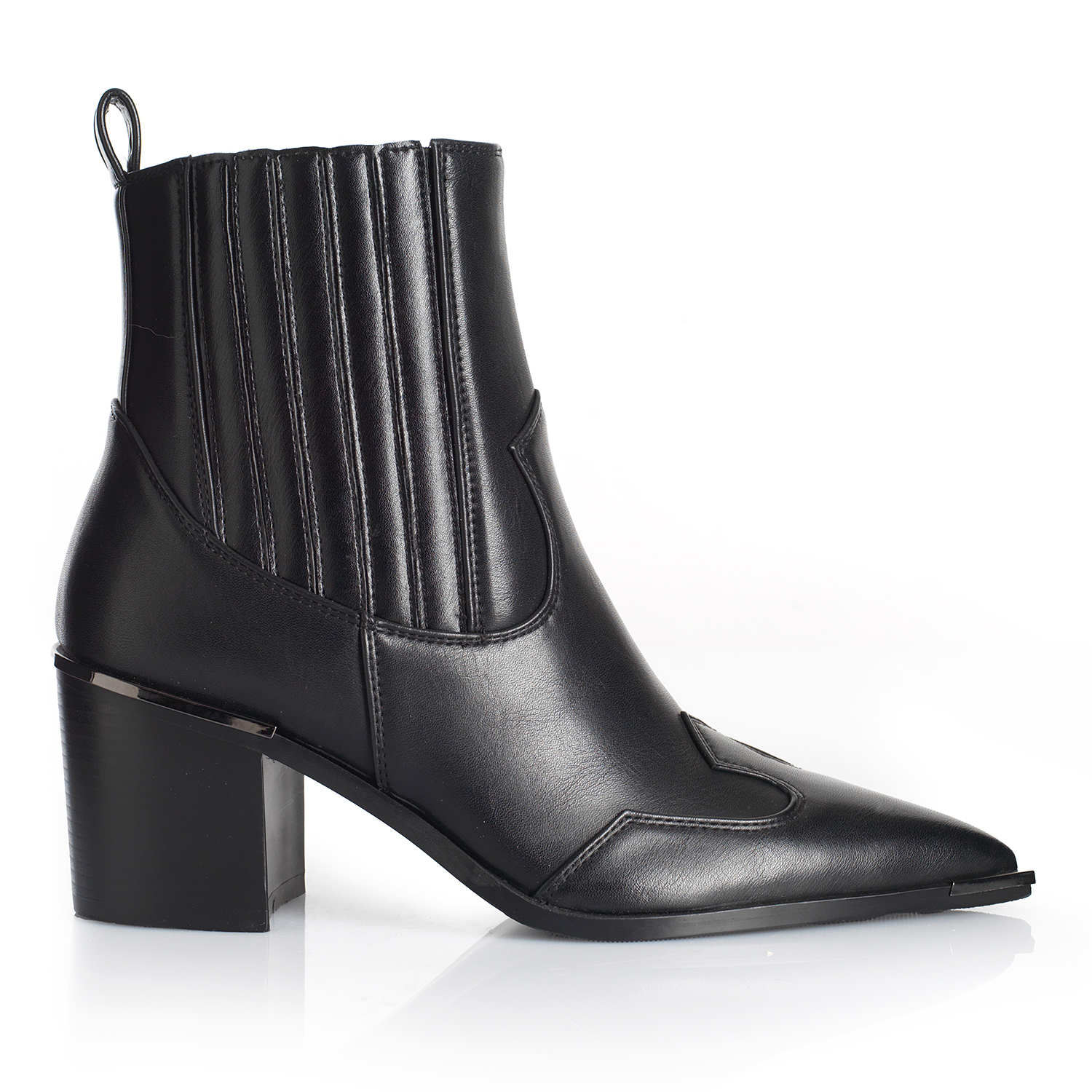 BOTIN MUJER VIA UNO WESTWINTER WEST NEGRO - 1
