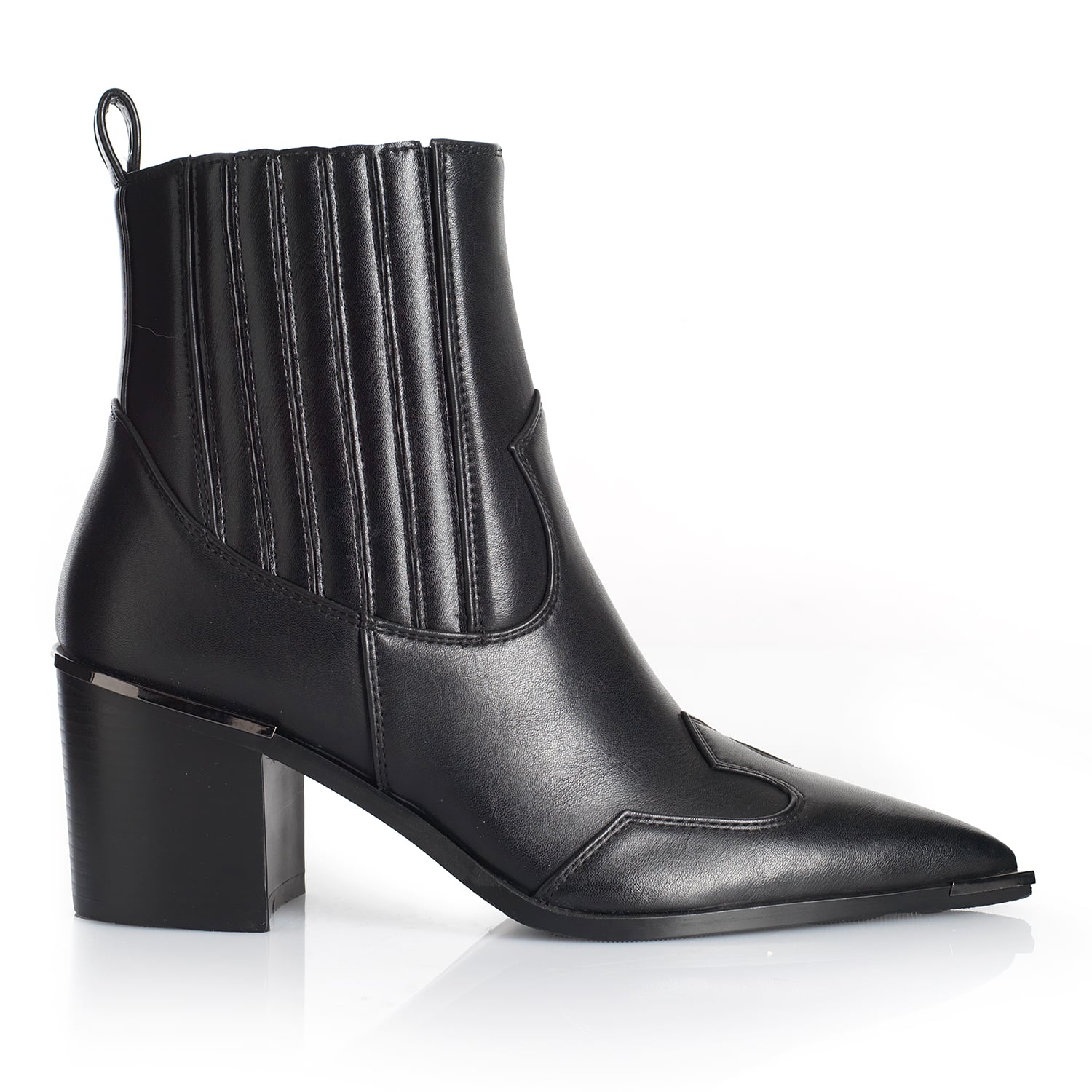 BOTIN MUJER VIA UNO WESTWINTER WEST NEGRO - 1