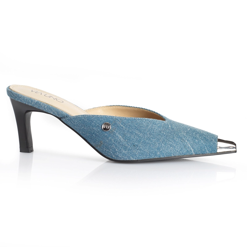 ZAPATO MUJER VIA UNO WESTWINTER DAWN CELESTE - 1