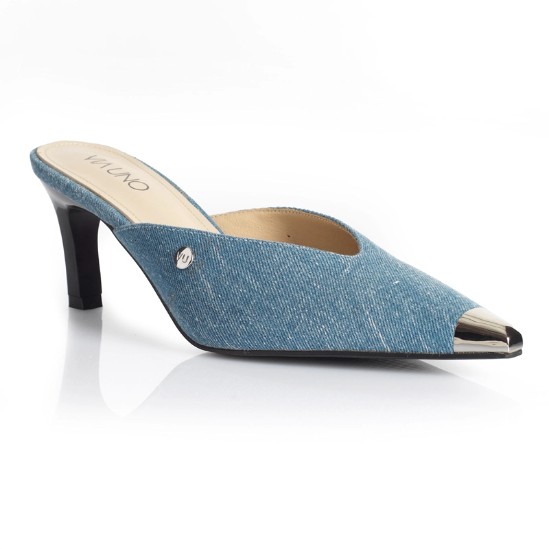 ZAPATO MUJER VIA UNO WESTWINTER DAWN CELESTE - 4
