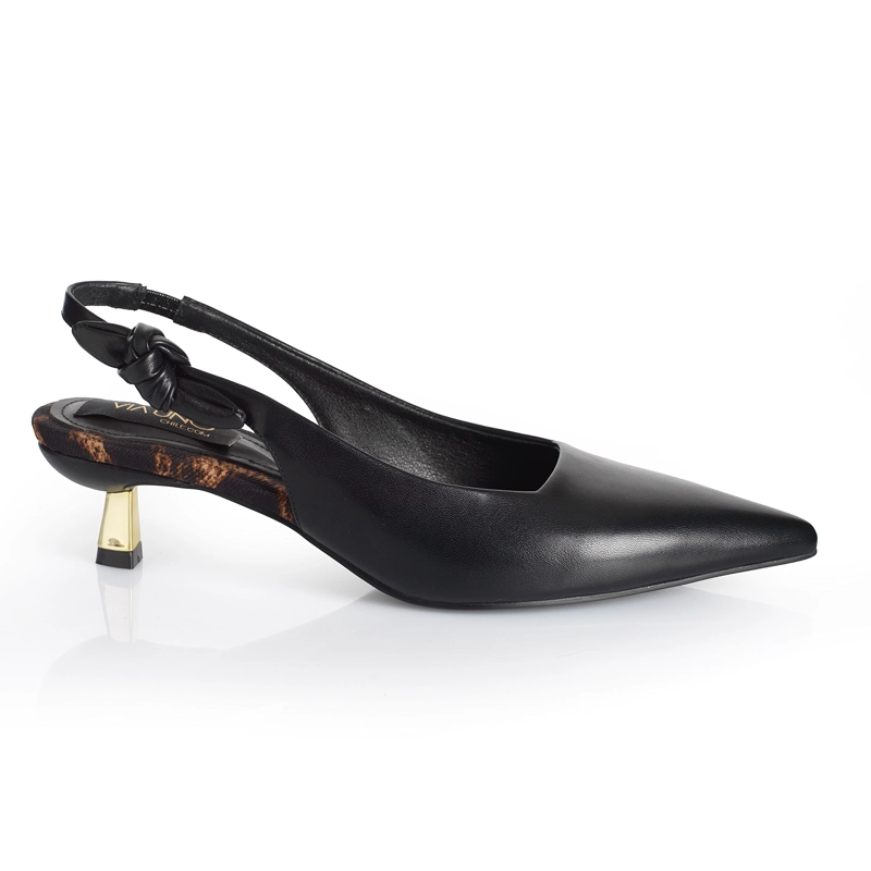 ZAPATO MUJER VIA UNO WESTWINTER ONYX NEGRO - 1