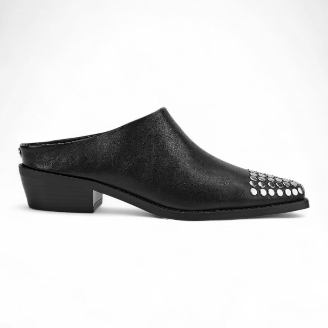 ZAPATO MUJER VIA UNO WESTWINTER WOLF NEGRO - 1