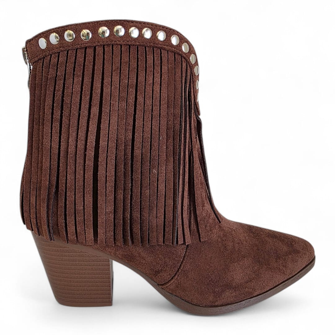 BOTIN MUJER VIA UNO WESTWINTER WRANGLER CAFE - 1