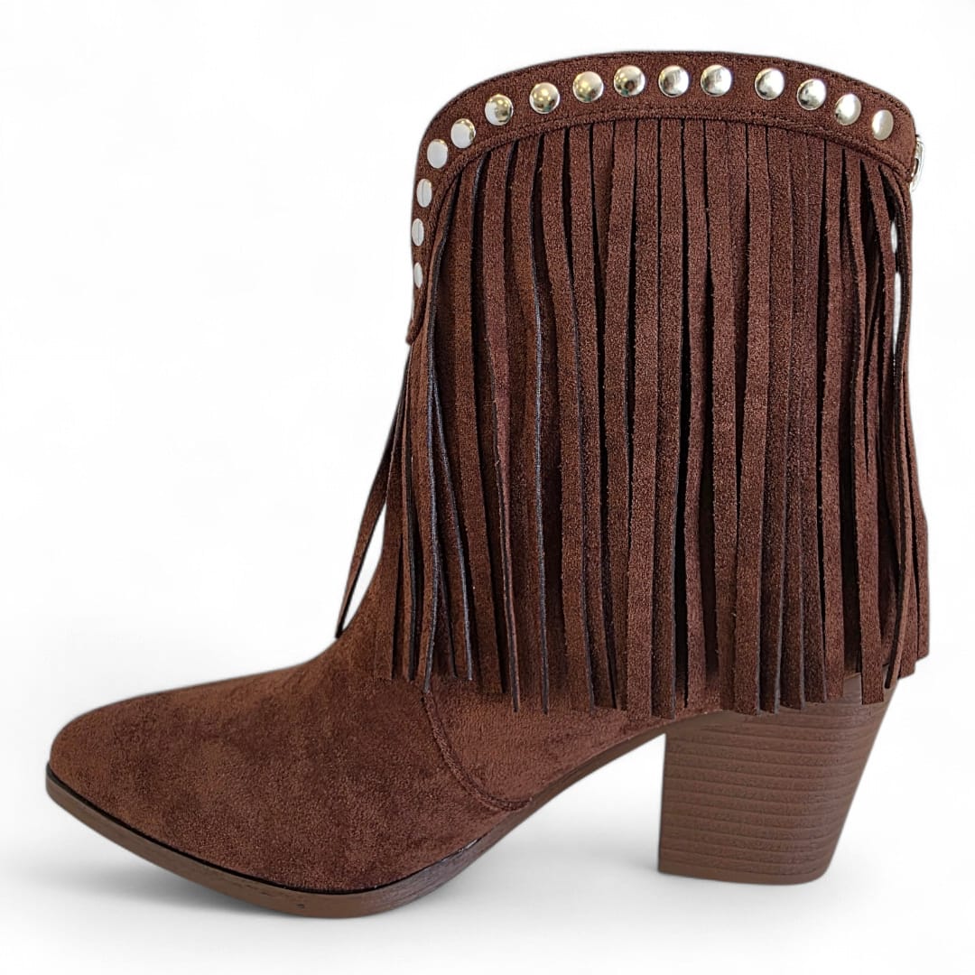 BOTIN MUJER VIA UNO WESTWINTER WRANGLER CAFE - 4