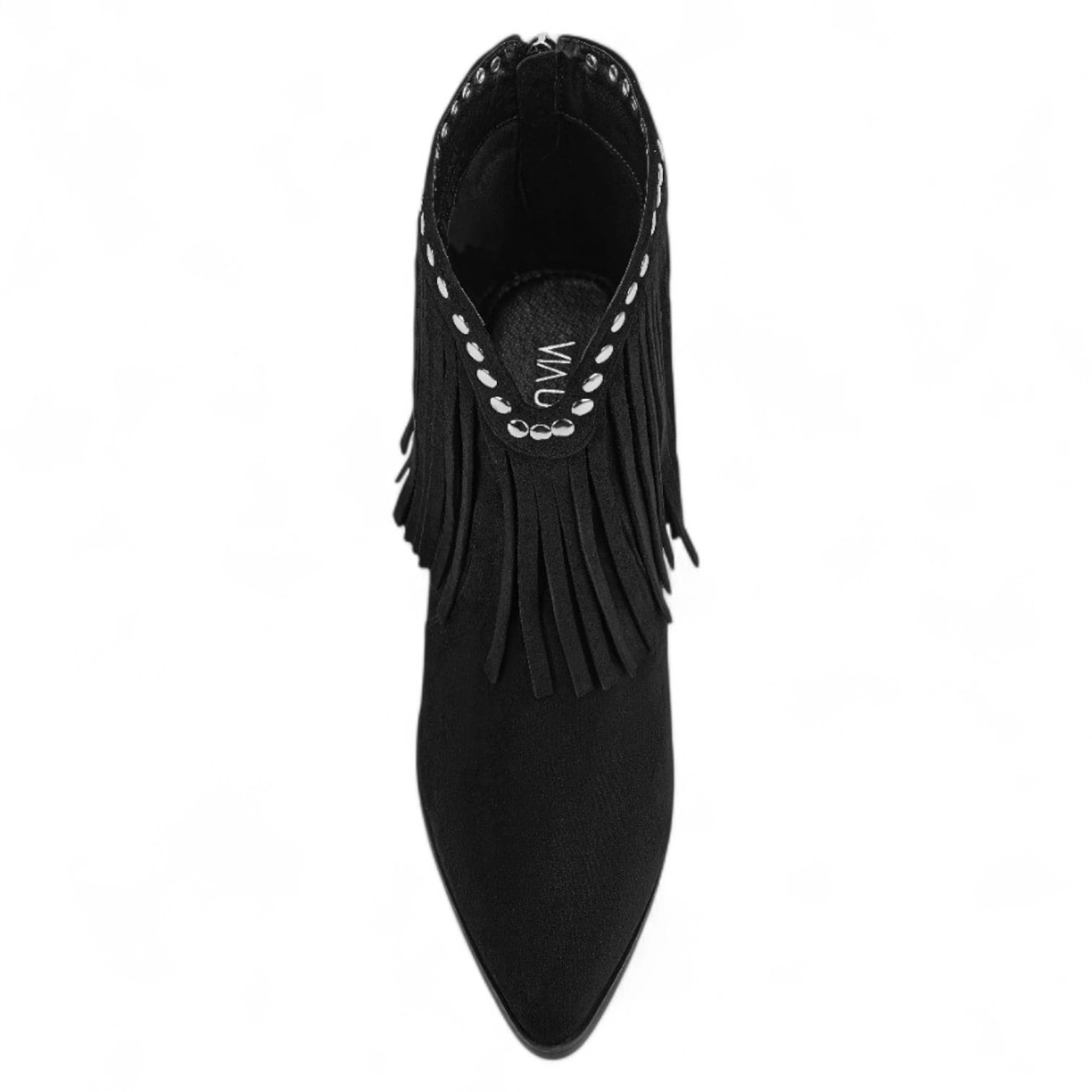 BOTIN MUJER VIA UNO WESTWINTER WRANGLER NEGRO - 3