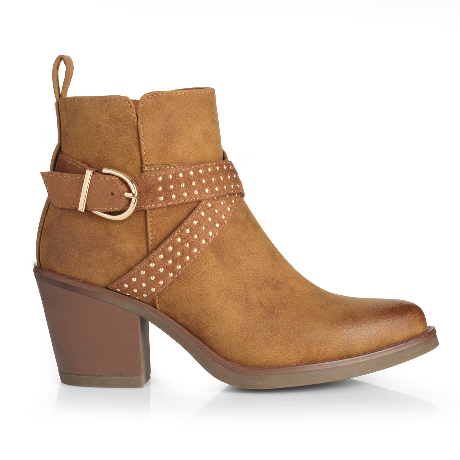 BOTIN MUJER VIA UNO WESTWINTER FROSTY CAMEL - 1