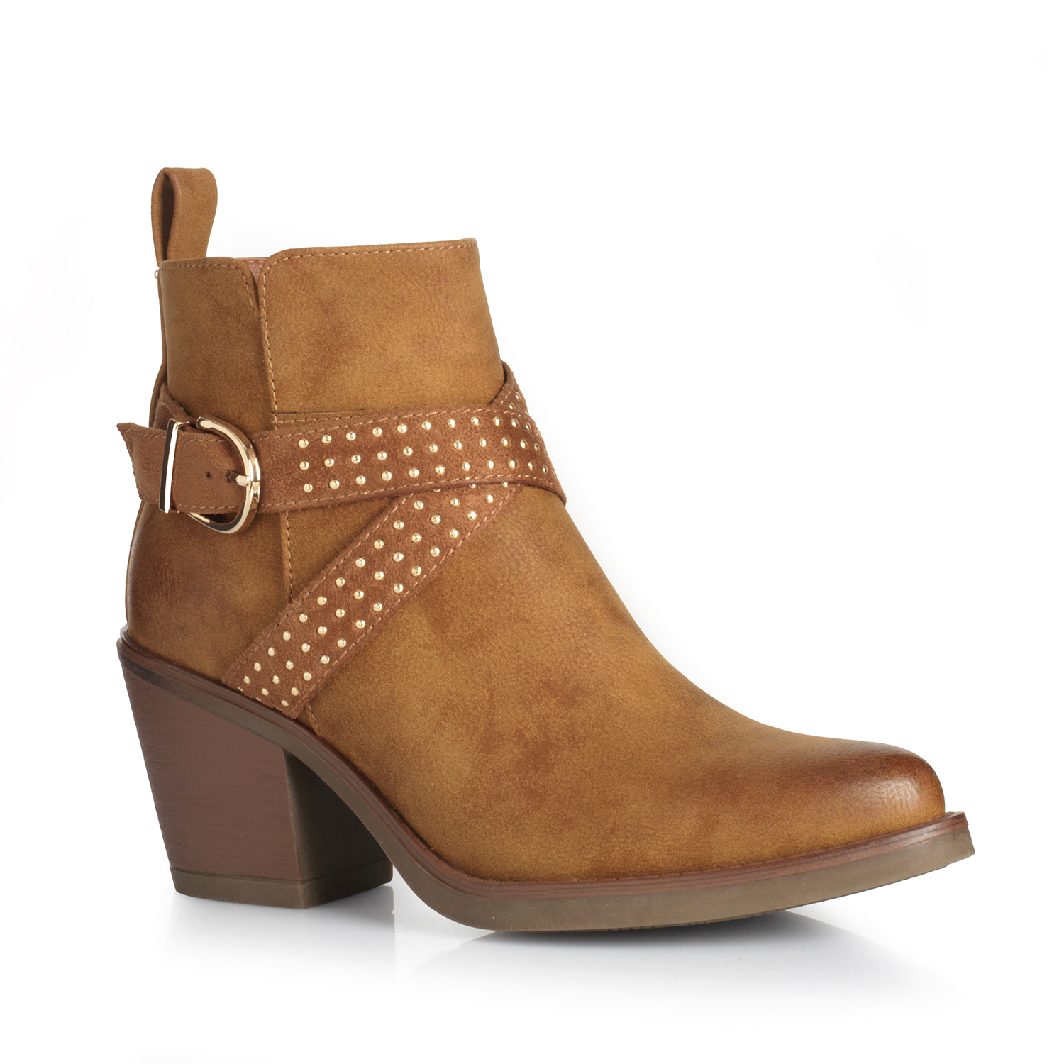 BOTIN MUJER VIA UNO WESTWINTER FROSTY CAMEL - 4