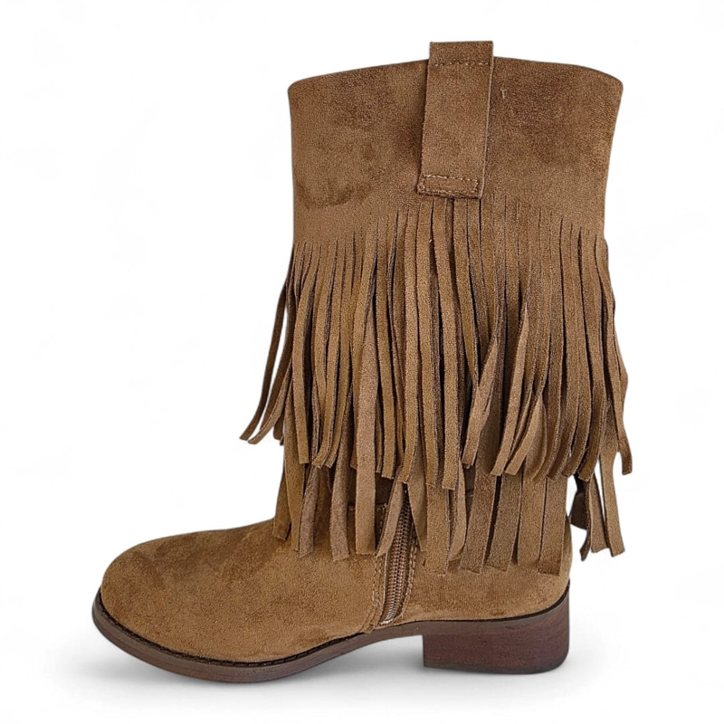 BOTIN MUJER VIA UNO WESTWINTER SILVER CAMEL - 6