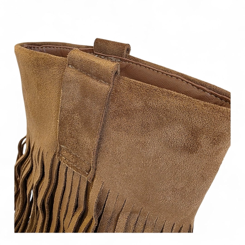BOTIN MUJER VIA UNO WESTWINTER SILVER CAMEL - 8