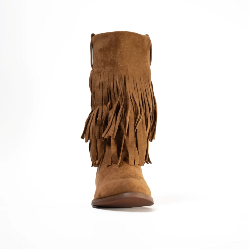 BOTIN MUJER VIA UNO WESTWINTER SILVER CAMEL - 9