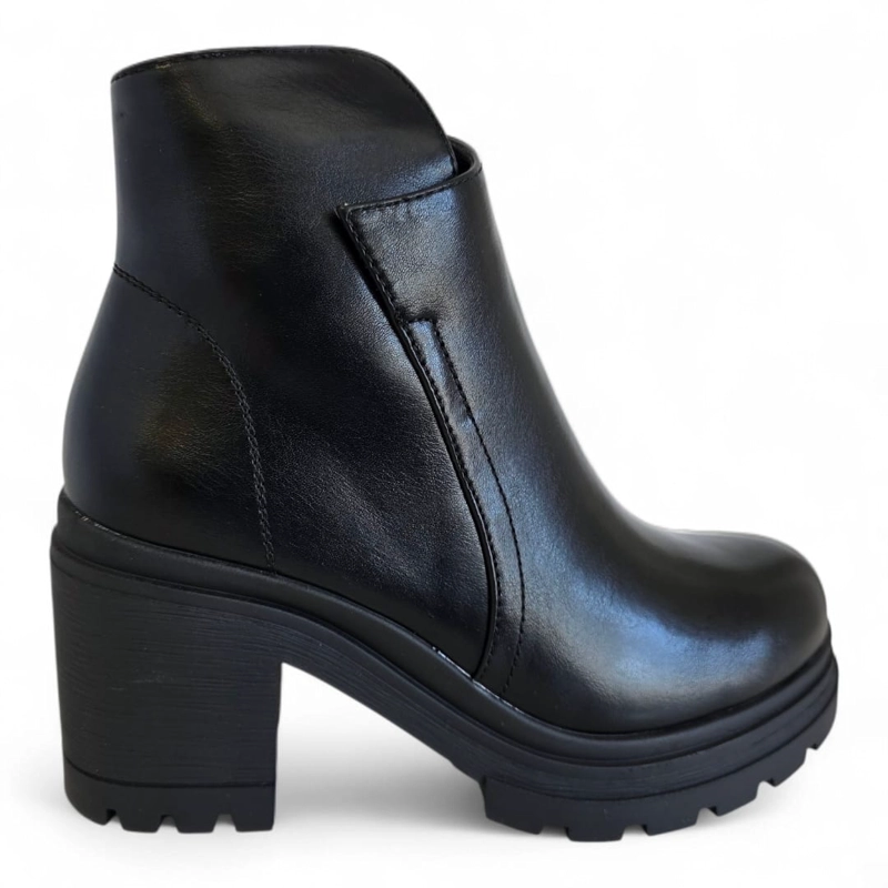 BOTIN MUJER VIA UNO WESTWINTER FALCON NEGRO - 1