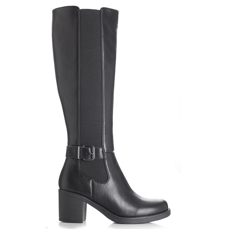 BOTA MUJER VIA UNO WESTWINTER CHILL NEGRO - 1