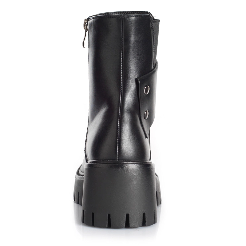 BOTIN MUJER VIA UNO WESTWINTER SLATE NEGRO - 2