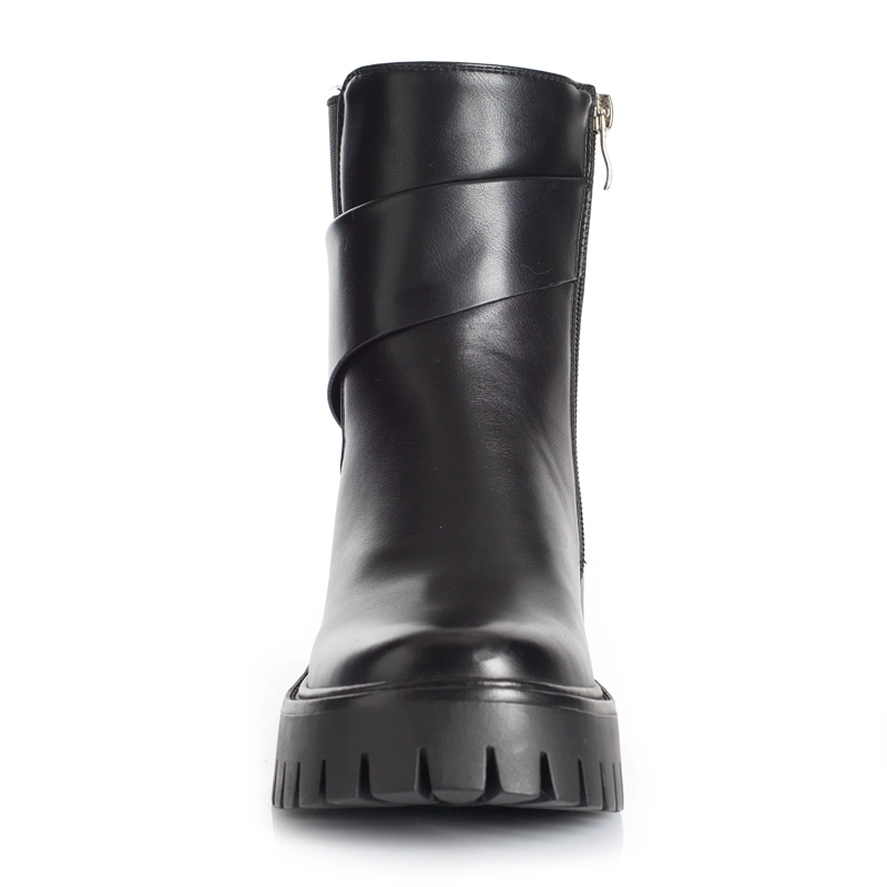 BOTIN MUJER VIA UNO WESTWINTER SLATE NEGRO - 3
