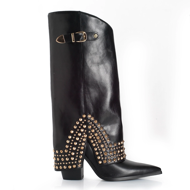 BOTA MUJER VIA UNO WESTWINTER BLIZZARD NEGRO - 1