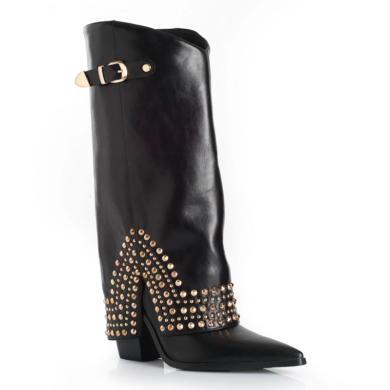 BOTA MUJER VIA UNO WESTWINTER BLIZZARD NEGRO - 4