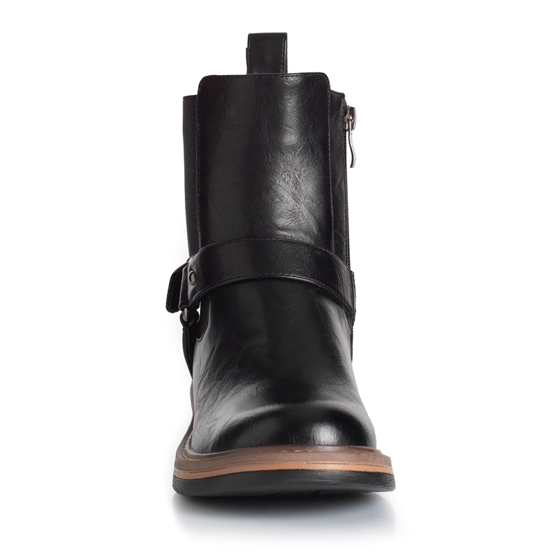 BOTIN MUJER VIA UNO WESTWINTER FRONTIER NEGRO - 3