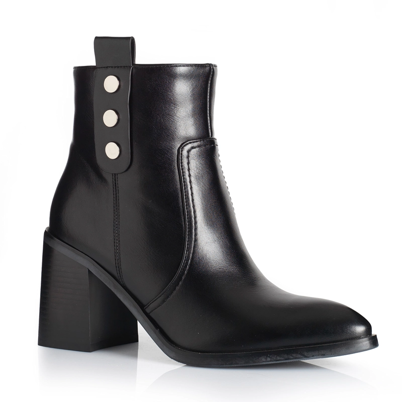 BOTIN MUJER VIA UNO WESTWINTER HAWK NEGRO - 4