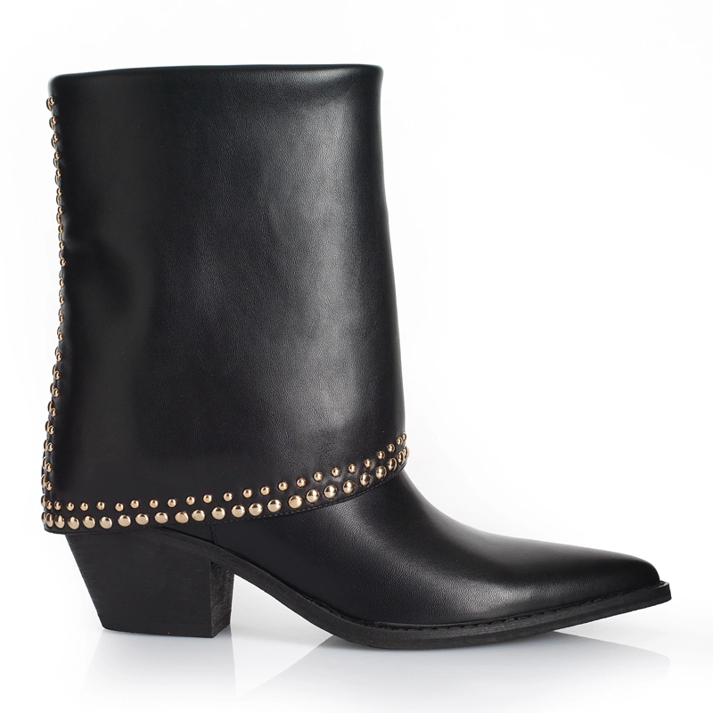BOTIN MUJER VIA UNO WESTWINTER SNOWFALL NEGRO - 1