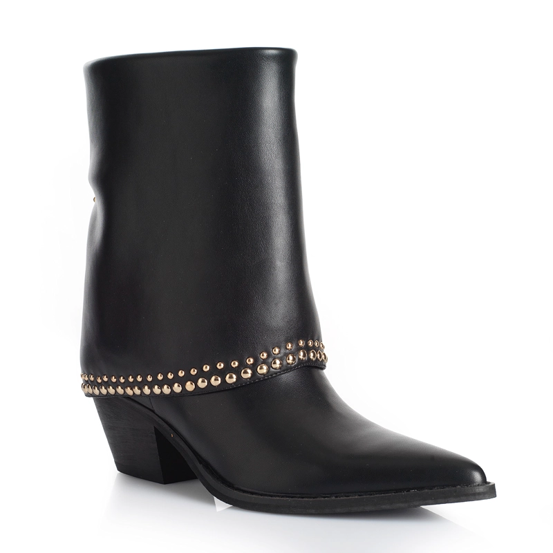BOTIN MUJER VIA UNO WESTWINTER SNOWFALL NEGRO - 4