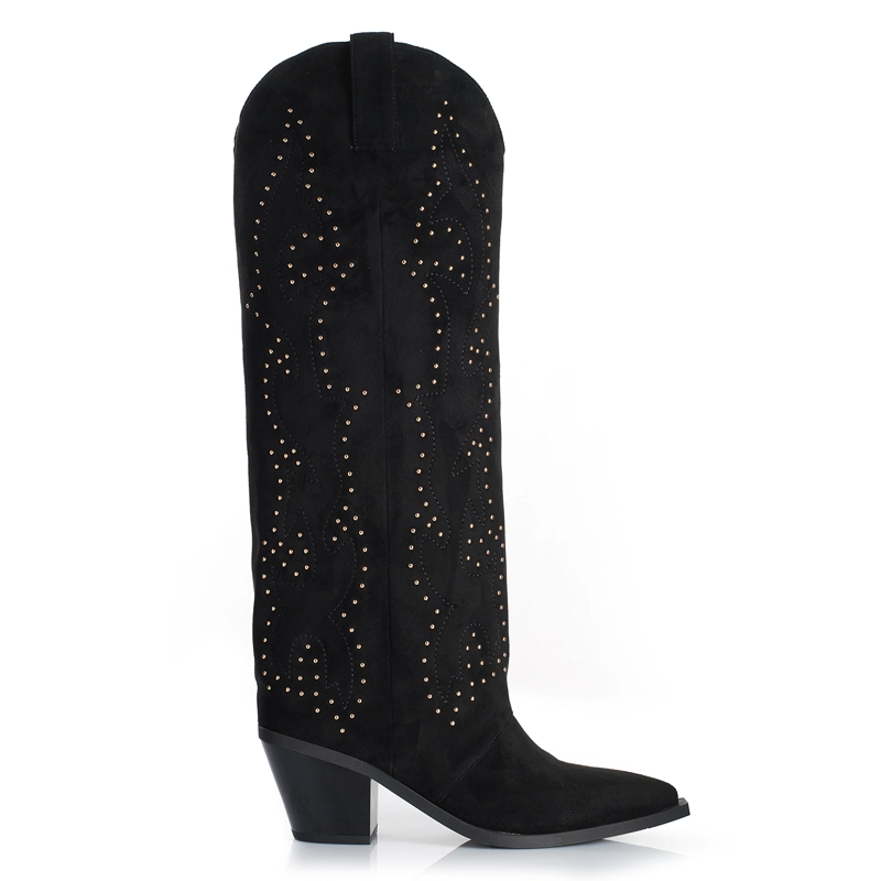 BOTA MUJER VIA UNO WESTWINTER NEVADA NEGRO - 1