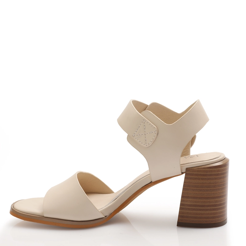 SANDALIA MUJER SOLEA CELESTE BEIGE - 5
