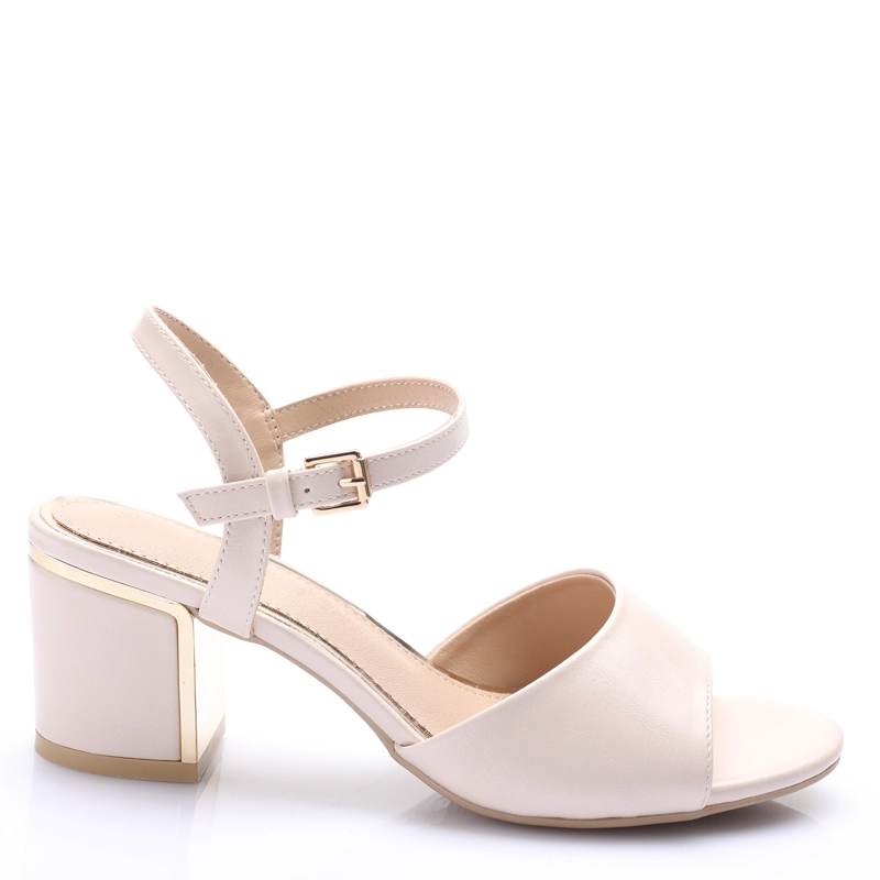 SANDALIA MUJER SOLEA GAIA BEIGE - 1