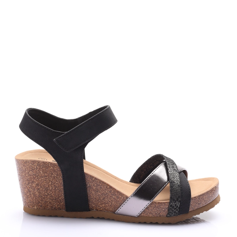 SANDALIA MUJER SOLEA STELLA NEGRA - 1
