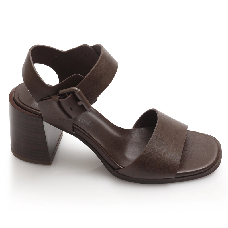 SANDALIA MUJER SOLEA CELESTE MARRON - 4