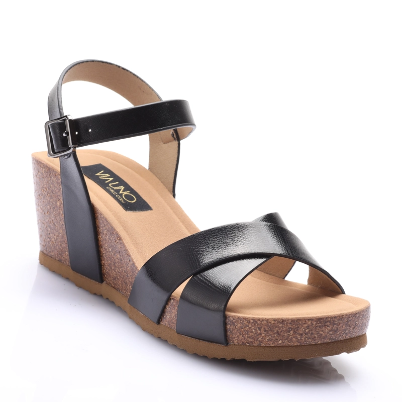 SANDALIA MUJER SOLEA LUCIA NEGRA - 3