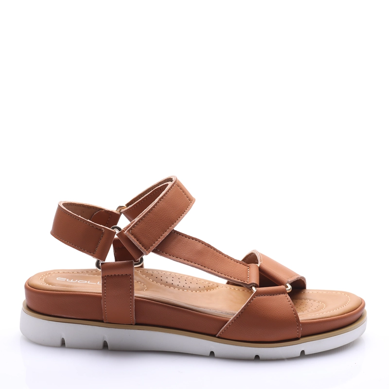 SANDALIA MUJER SOLEA NAXOS CAMEL 39