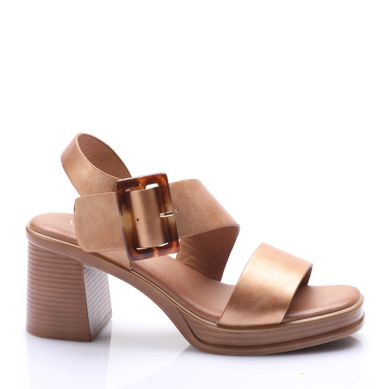 SANDALIA MUJER SOLEA ISCHIA ROSE GOLD - 1