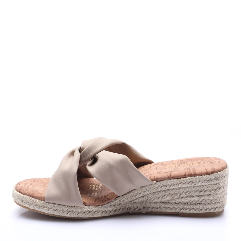 SANDALIA MUJER SOLEA MONACO BEIGE - 4