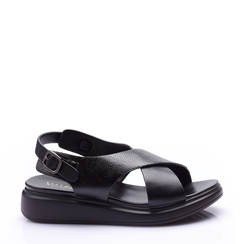 SANDALIA MUJER SOLEA RIVIERA NEGRA - 1