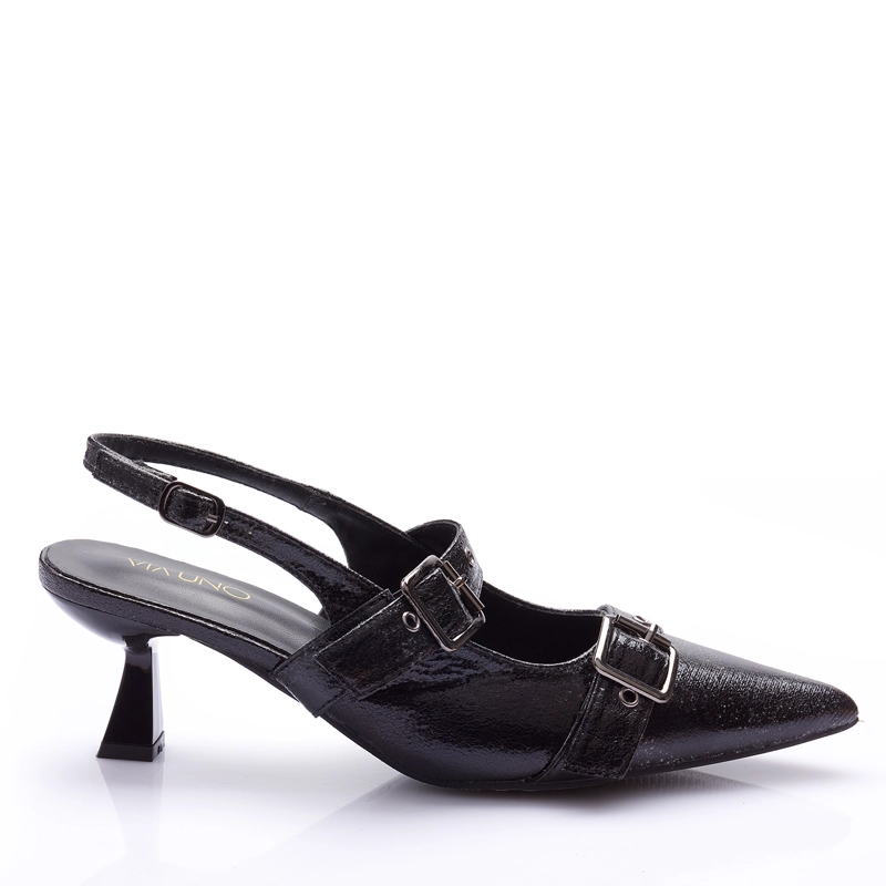 ZAPATO MUJER SOLEA PONZA NEGRO - 1