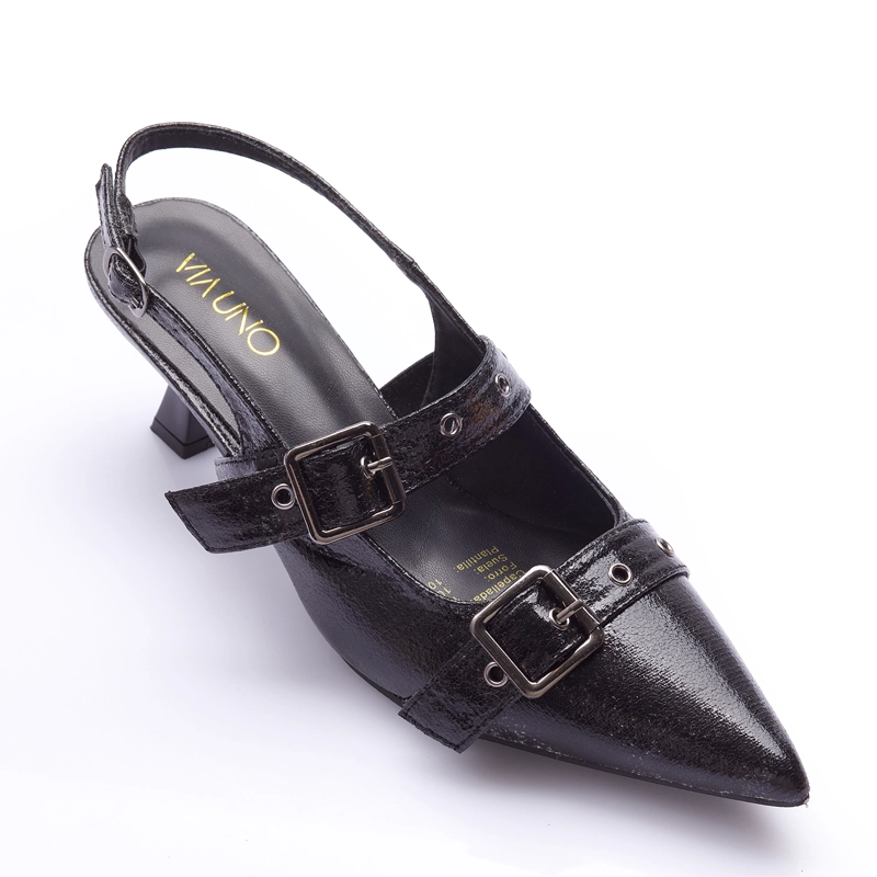 ZAPATO MUJER SOLEA PONZA NEGRO - 2