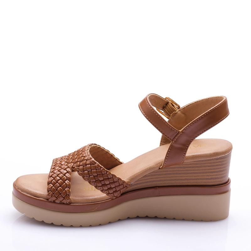 SANDALIA MUJER SOLEA SIENA CAMEL - 4