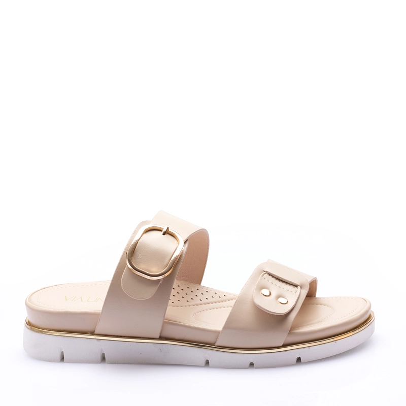 SANDALIA MUJER SOLEA CORFU BEIGE - 1