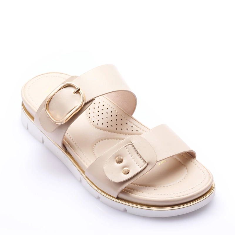 SANDALIA MUJER SOLEA CORFU BEIGE - 3