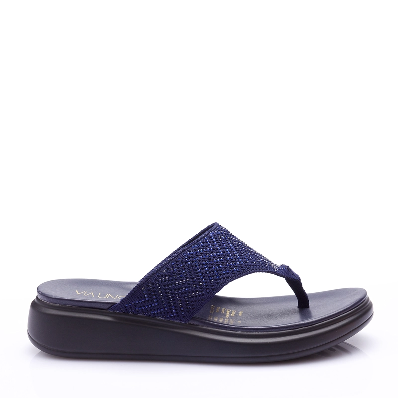 SANDALIA MUJER SOLEA PUGLIA AZUL - 1