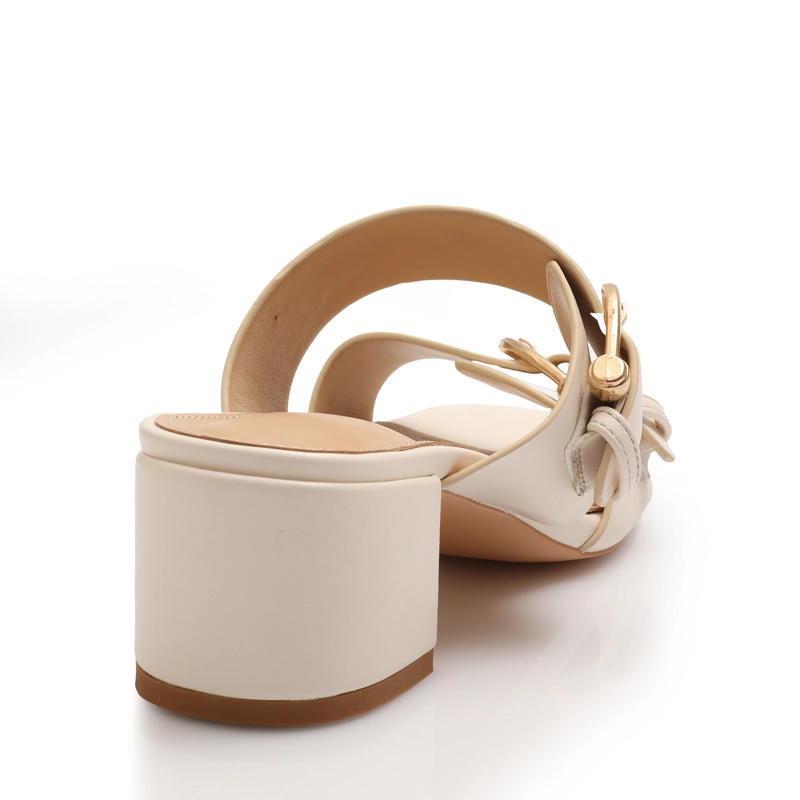 SANDALIA MUJER SOLEA CASSIS CREMA - 2