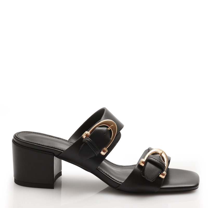 SANDALIA MUJER SOLEA CASSIS NEGRA - 1