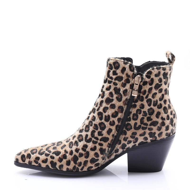 BOTIN MUJER SOLEA ANTIBES ANIMAL PRINT - 4